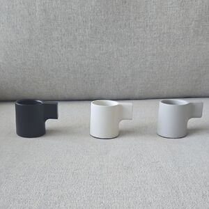 IKEA Black and White Candle Holders Minimalist Design